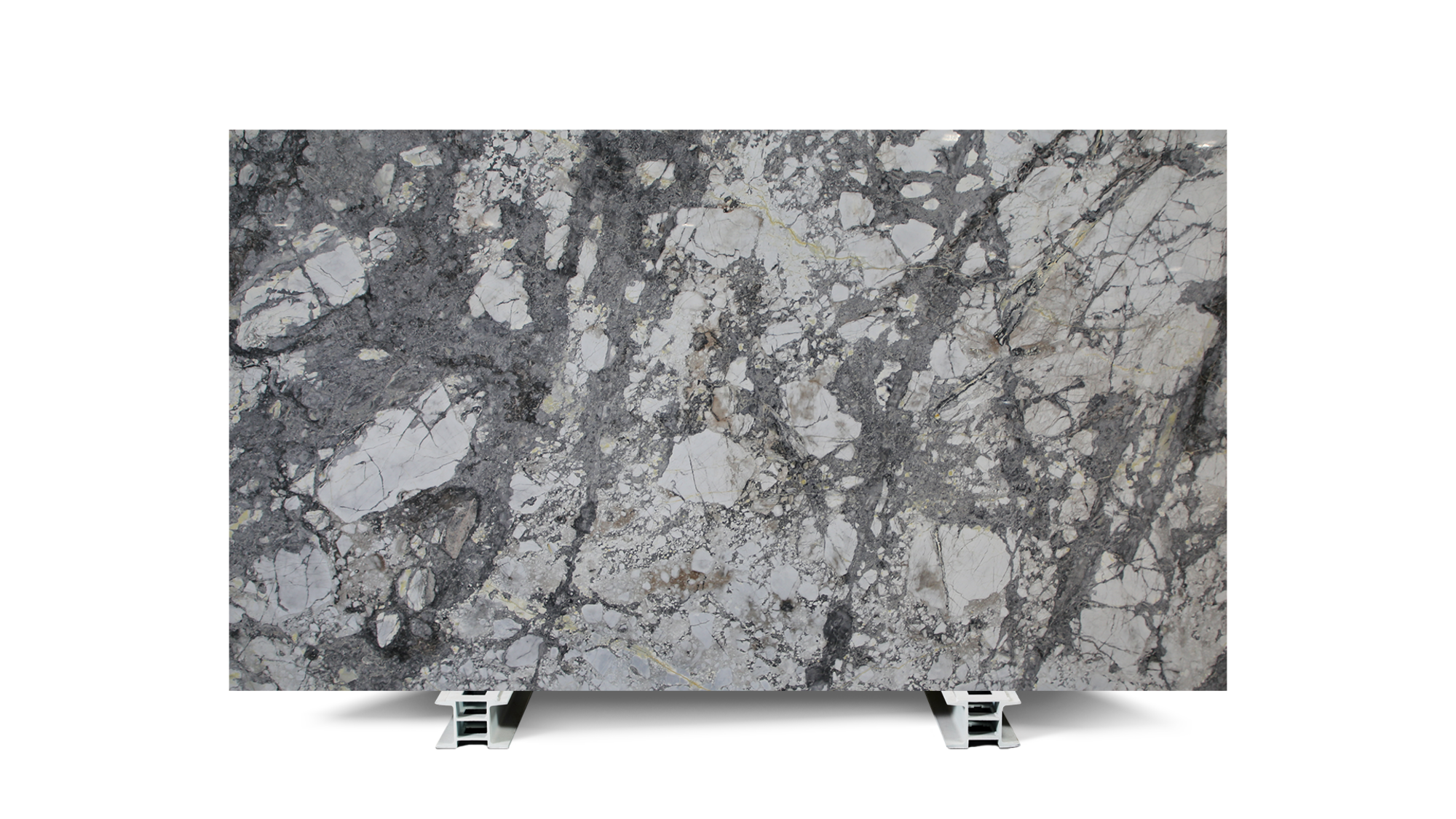 Brachot INVISIBLE GREY — Marbre, Blanc